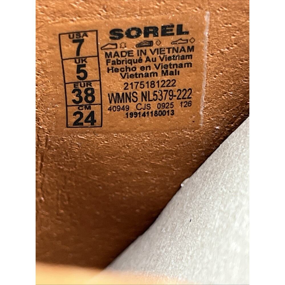 SOREL Roam'n™ Slide Women's Platform Sandals Brown US Sz 7 MSRP$175 - Picture 11 of 13